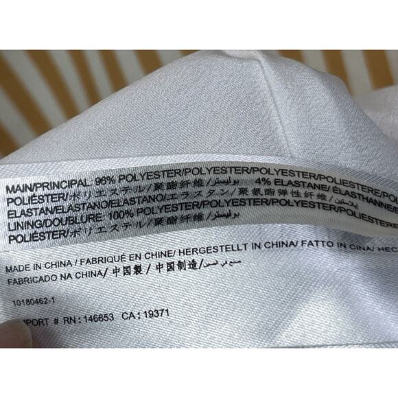 C/MEO Collective Halter Dress Womens Medium Yellow White Striped Swing Preppy - Picture 5 of 6